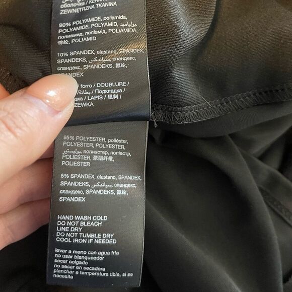 Bebe Black Lace Halter Midi Dress - Picture 13 of 15